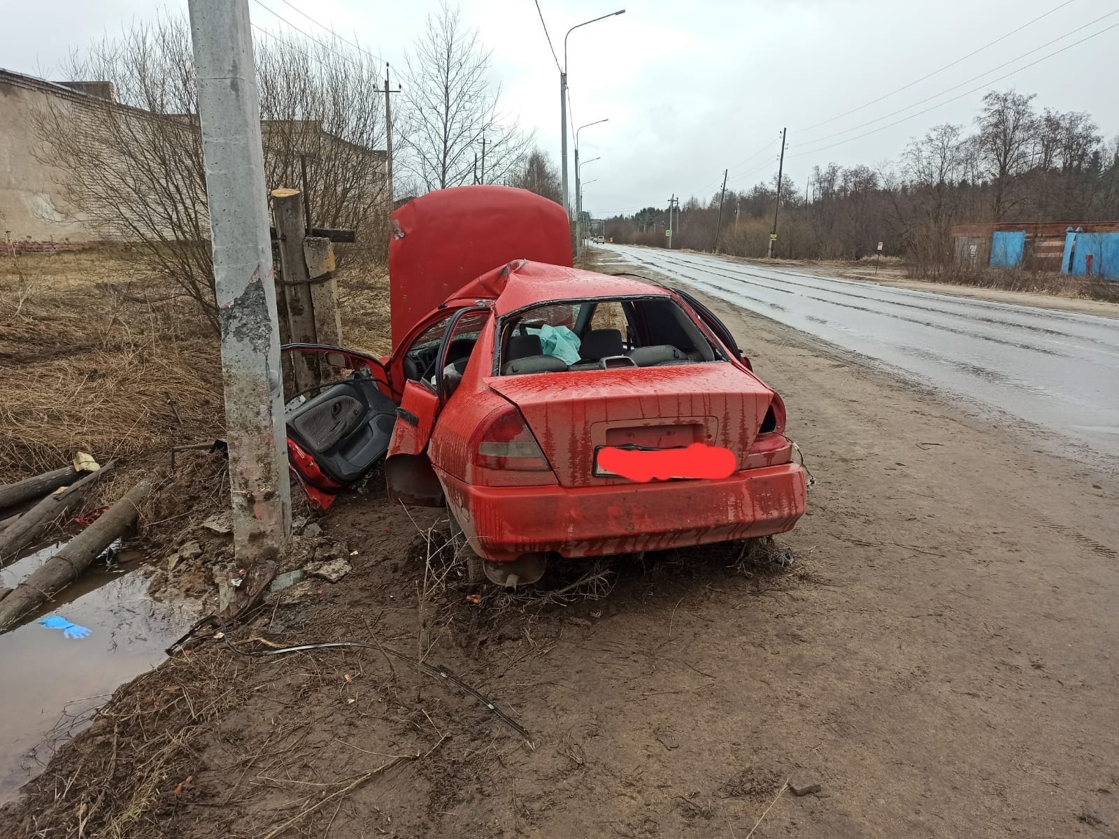 17-летний подросток погиб в ДТП в Тотемском округе